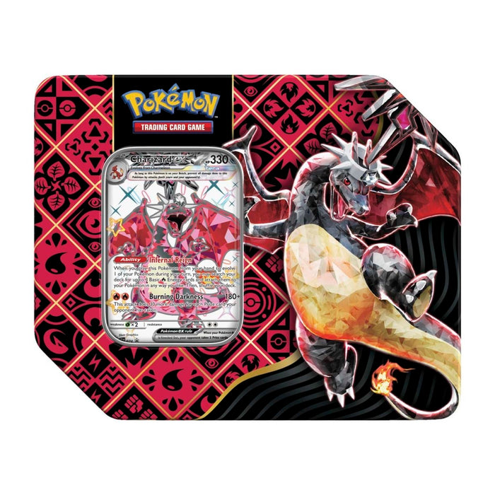 Pokemon: Scarlet & Violet - Paldean Fates - Tin - Shiny Charizard ex - for just $39.99! 