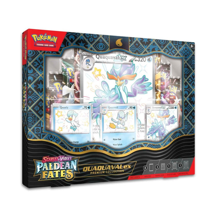Pokemon: Scarlet & Violet - Paldean Fates - Premium Collection - Quaquaval ex - for just $49.99! 