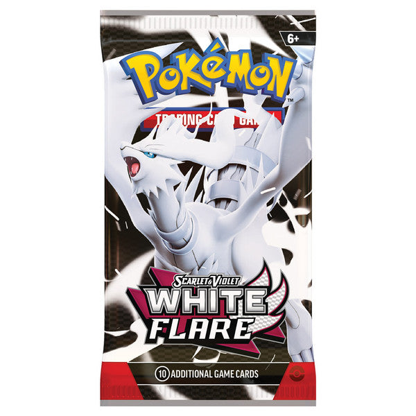 Pokemon: Scarlet & Violet - Black Bolt & White Flare - White Flare Tech Sticker Collection - for just $35! 