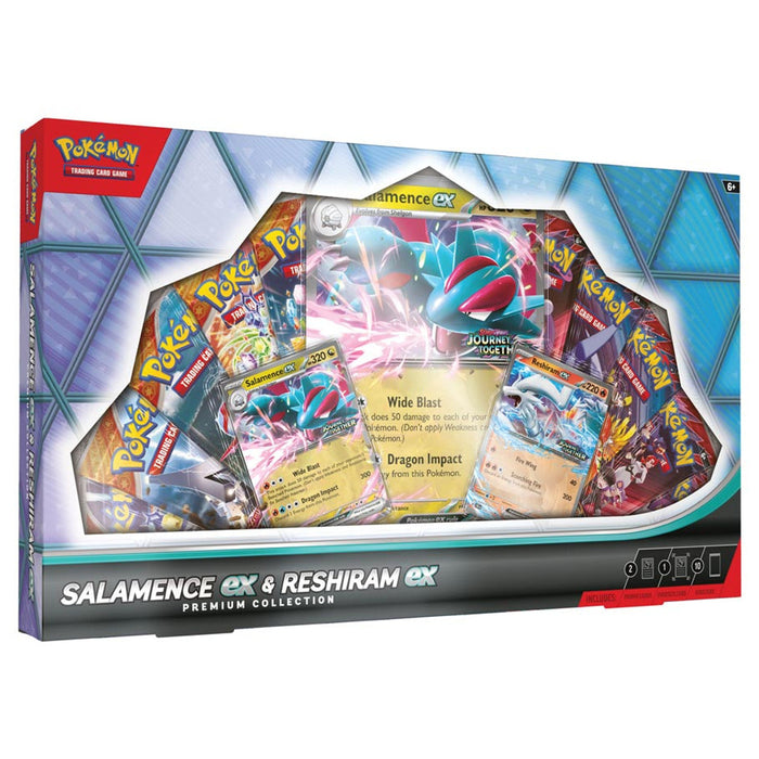 Pokemon: Salamence ex & Reshiram ex Premium Collection - for just $69.99! 