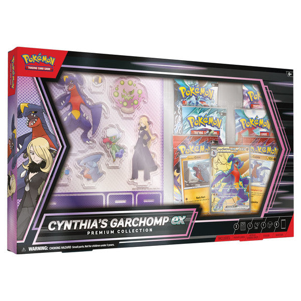 Pokemon: Scarlet & Violet - Cynthia’s Garchomp ex Premium Collection - for just $49.99! 