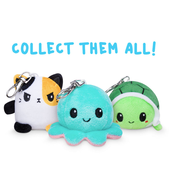 TeeTurtle Plushie Charm Keychain: Rage Black Octopus - for just $9.99! 