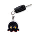 TeeTurtle Plushie Charm Keychain: Rage Black Octopus - for just $9.99! 