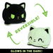 TeeTurtle Reversible Cat: Black/Glow (Mini) - Premium Toys and Collectible - Just $16.99! Shop now at Retro Gaming of Denver