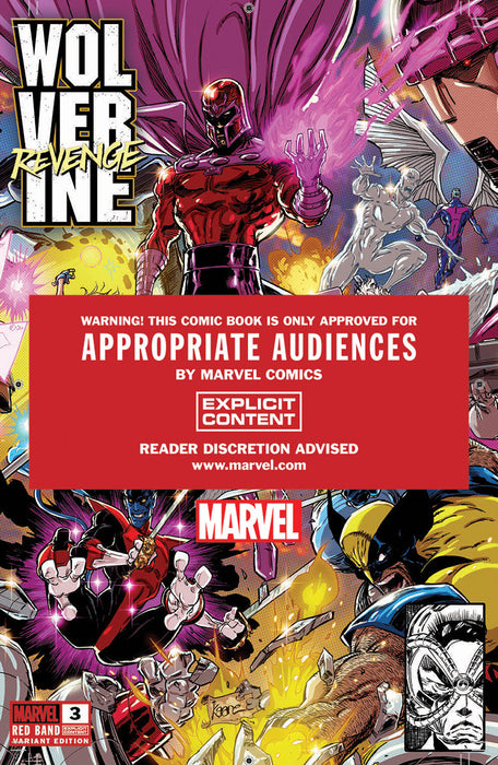 Wolverine Revenge #3 Red Band Unknown Comics Kaare Andrews Connecting Cover Exclusive Var [Polybagged] Explicit Content (10/30/2024) - for just $10! 