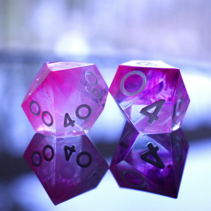 Polymorph Sharp-Edged Resin Dice Set - Just $39.99! Shop now at Retro Gaming of Denver