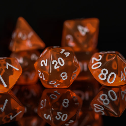 Potion of Fire Breath Acrylic Dice Set - Just $9.99! Shop now at Retro Gaming of Denver