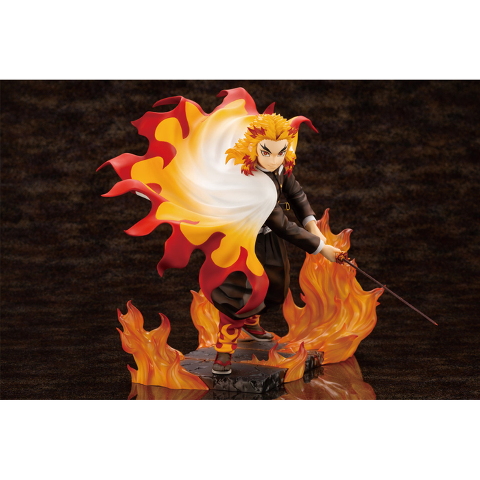 KOTOBUKIYA ARTFX J: Demon Slayer: Kimetsu no Yaiba - Kyojuro Rengoku - for just $169.99! 