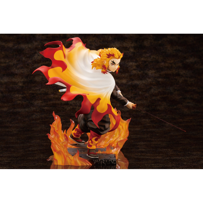 KOTOBUKIYA ARTFX J: Demon Slayer: Kimetsu no Yaiba - Kyojuro Rengoku - for just $169.99! 