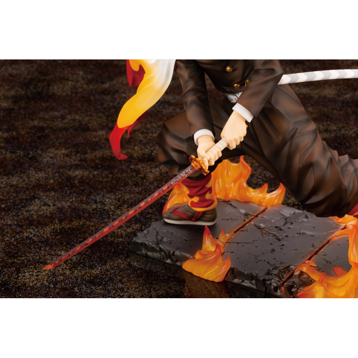 KOTOBUKIYA ARTFX J: Demon Slayer: Kimetsu no Yaiba - Kyojuro Rengoku - for just $169.99! 