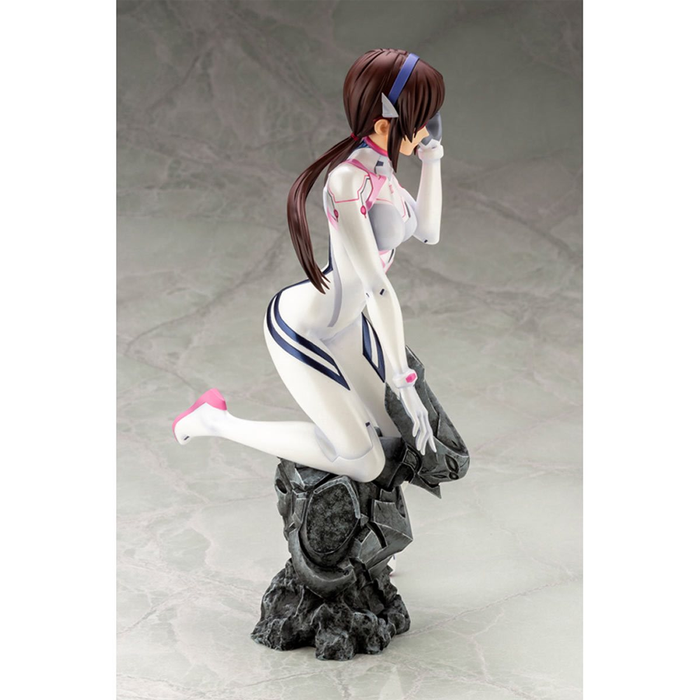 KOTOBUKIYA: Evangelion: 3.0+1.0 Thrice Upon a Time - Mari Makinami Illustrious White Plugsuit Ver. 1/6 Scale Figure - for just $129.99! 