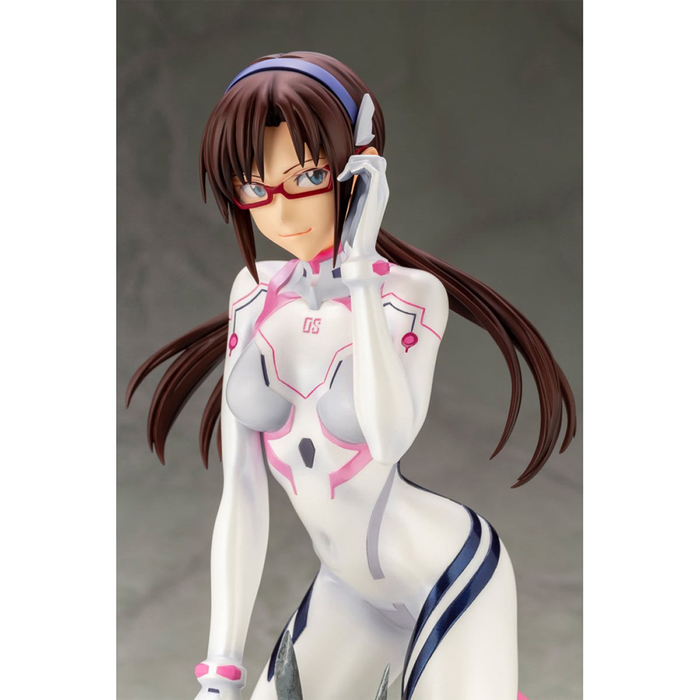 KOTOBUKIYA: Evangelion: 3.0+1.0 Thrice Upon a Time - Mari Makinami Illustrious White Plugsuit Ver. 1/6 Scale Figure - for just $129.99! 