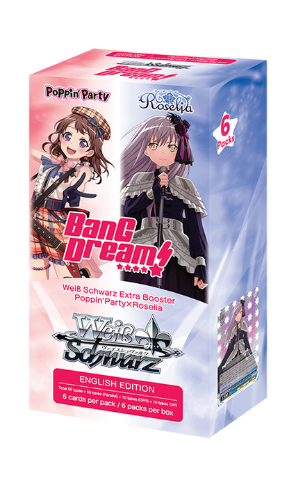 Weiss Schwarz: Poppin' Party x Roselia Extra Booster Box - Just $17.95! Shop now at Retro Gaming of Denver