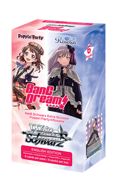 Weiss Schwarz: Poppin' Party x Roselia Extra Booster Box - Just $17.95! Shop now at Retro Gaming of Denver