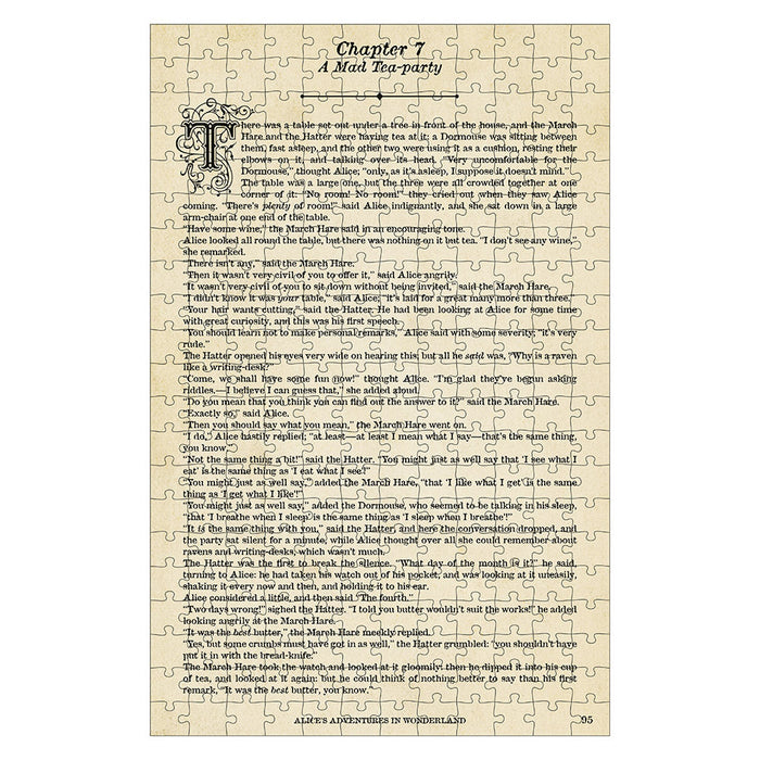 Double-Sided Puzzle: Alice in Wonderland - for just $12.99! 