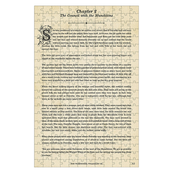 Double-Sided Puzzle: The Wonderful Wizard of Oz - for just $12.99! 
