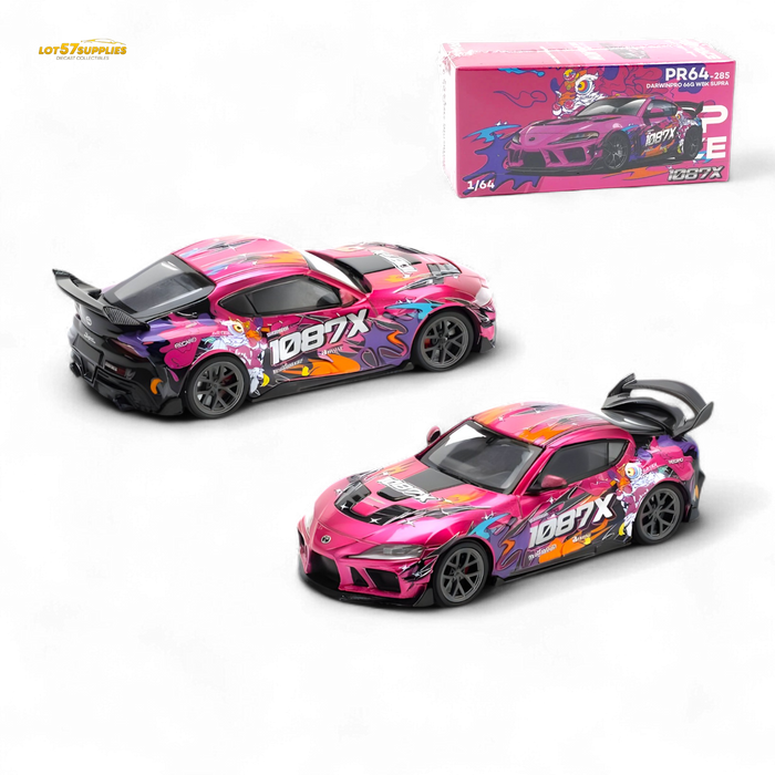 PopRace DARWIN PRO 66G WBK SUPRA (A90) - 1087X LION DANCE 1:64 - for just $26.99! 