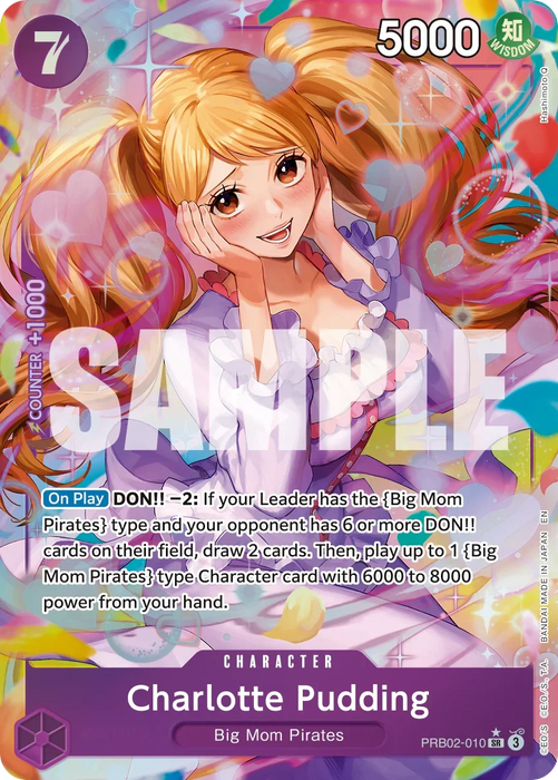 Charlotte Pudding (Alternate Art) [Premium Booster -The Best- Vol. 2] - for just $14.60! 