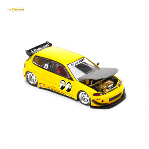 Pop Race Pandem Civic EG6 v1.5 - MOONEYES 1:64 PRE0010 - for just $29.99! 