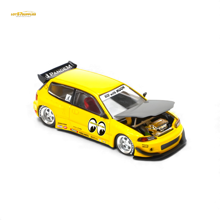 Pop Race Pandem Civic EG6 v1.5 - MOONEYES 1:64 PRE0010 - for just $29.99! 