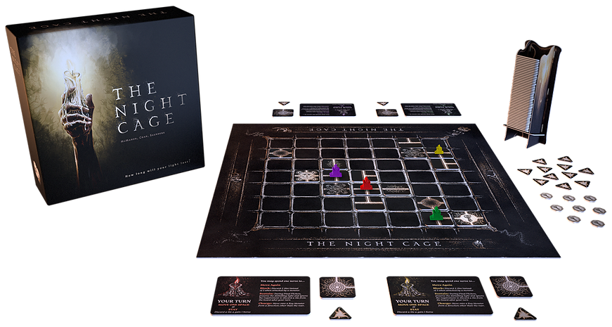The Night Cage - Deluxe Edition with Neoprene Game Mat - for just $79.99! 