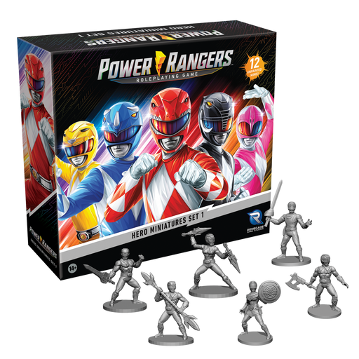 Power Rangers RPG: Hero Miniatures - Set 1 - for just $55! 