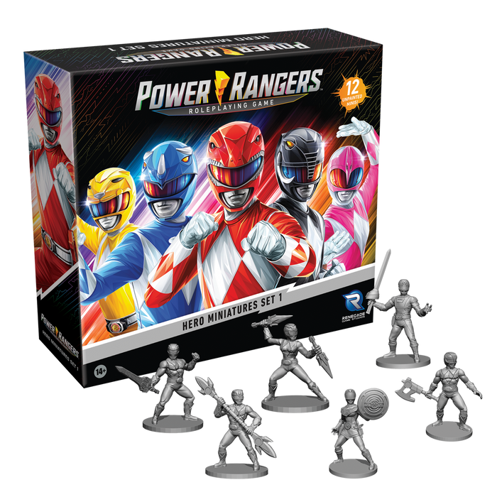 Power Rangers RPG: Hero Miniatures - Set 1 - for just $55! 