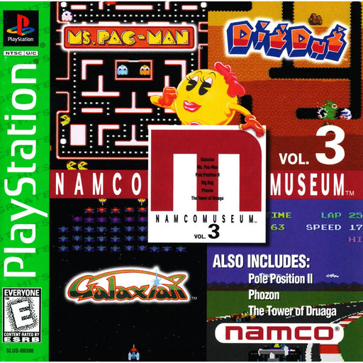 Namco Museum Vol. 3 (Greatest Hits) (Playstation) - Just $0! Shop now at Retro Gaming of Denver