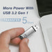 Silicon Power Marvel M02 64GB USB 3.2 Gen 1/ USB 3.0 Flash Drive - for just $33! 