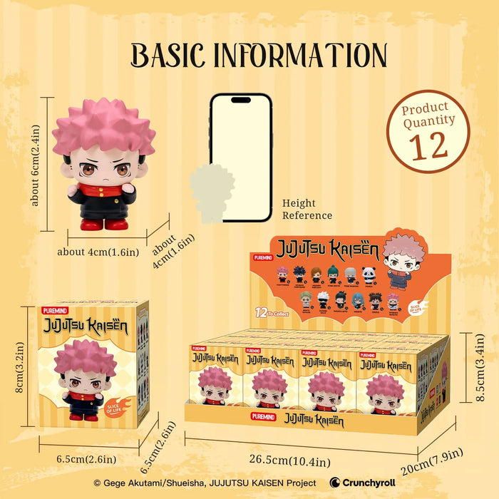 Puremind x Jujutsu Kaisen Slice of Life Blind Box - Official Mystery Figure - for just $14.99! 