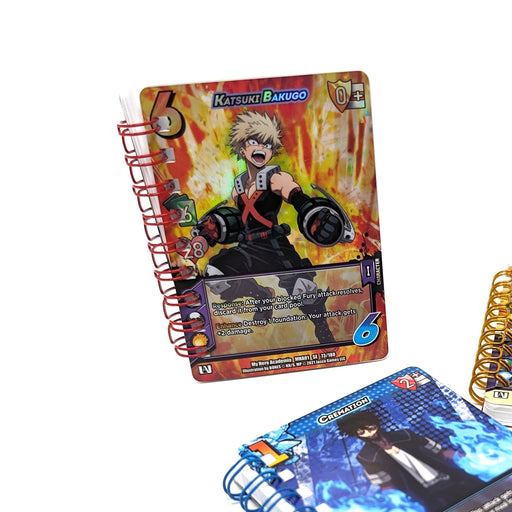 My Hero Academia Trading Card Notebook - for just $4! 