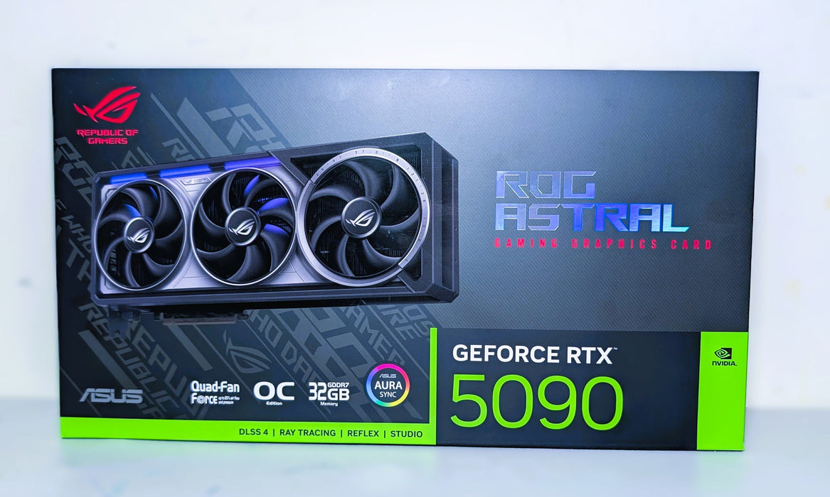 ASUS ROG Astral GeForce RTX 5090 32GB GDDR7 Graphics Card - for just $3699.99! 