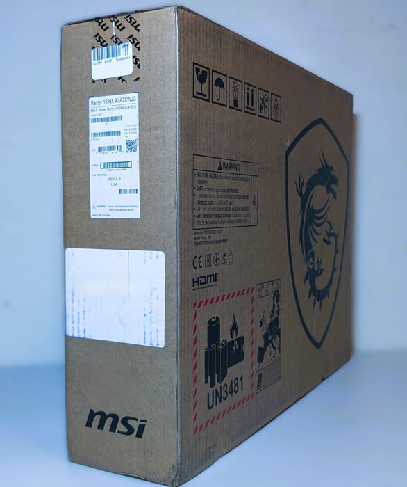 MSI Raider 18 HX AI Gaming Laptop 18" QHD+ RTX 5090 Ultra 9 285HX 64GB 2TB - for just $3999.99! 