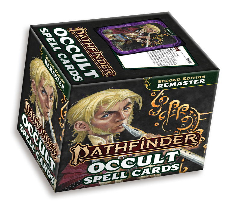 Pathfinder 2E: Spell Cards - Occult - Remastered - for just $32.99! 