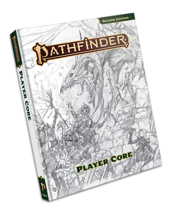 Pathfinder - Player Core Sketch Cover 2e - for just $49.99! 