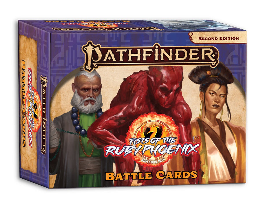 Pathfinder Adventure Path: Fists of the Ruby Phoenix Battle Cards - for just $34.99! 