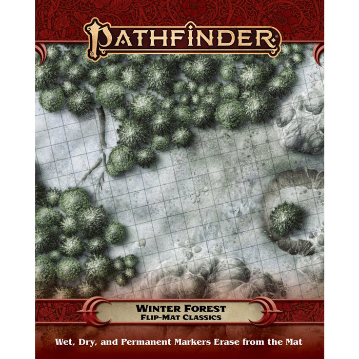 Pathfinder: Flip-Mat - Winter Forest - for just $16.99! 