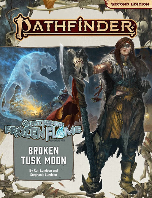 Pathfinder: Adventure Path - Quest for the Frozen Flame - Broken Tusk Moon (1 of 3) - Just $12.49! Shop now at Retro Gaming of Denver