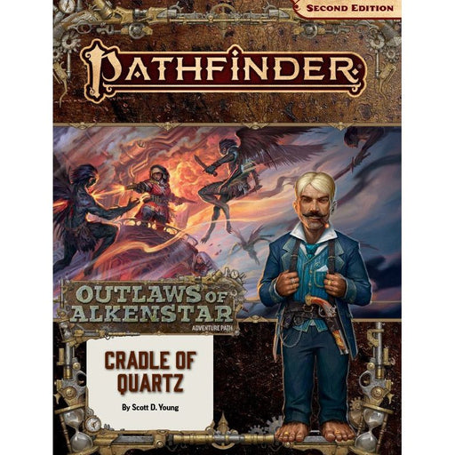 Pathfinder: Adventure Path - Outlaws of Alkenstar - Cradle of Quartz (2 of 3) - Premium RPG - Just $24.99! Shop now at Retro Gaming of Denver