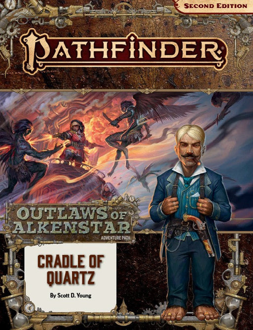 Pathfinder: Adventure Path - Outlaws of Alkenstar - Cradle of Quartz (2 of 3) - Just $12.49! Shop now at Retro Gaming of Denver