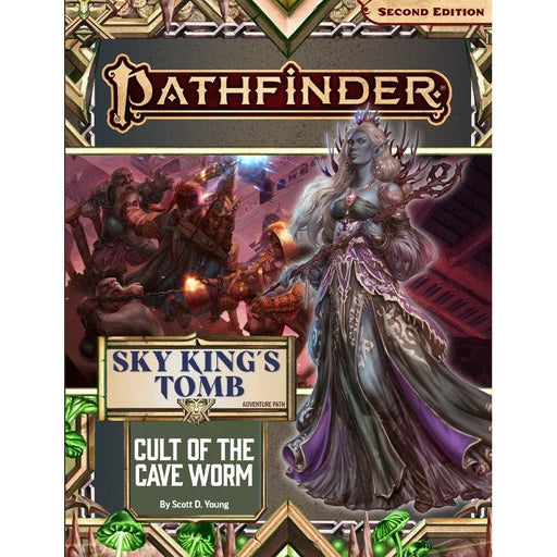 Pathfinder: Adventure Path - Sky King’s Tomb - Cult of the Cave Worm (2 of 3) - Premium RPG - Just $26.99! Shop now at Retro Gaming of Denver
