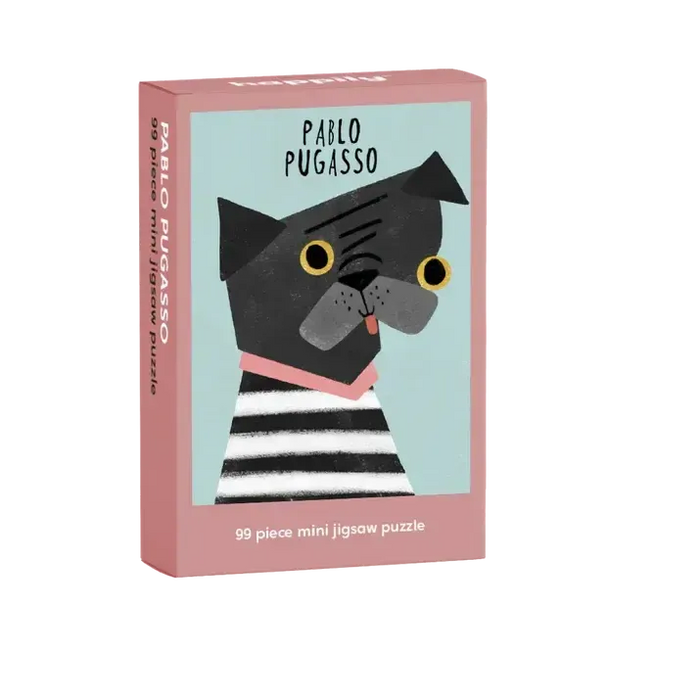 Pablo Pugcasso 99 Piece Mini Jigsaw Puzzle Happily - for just $11.99! 