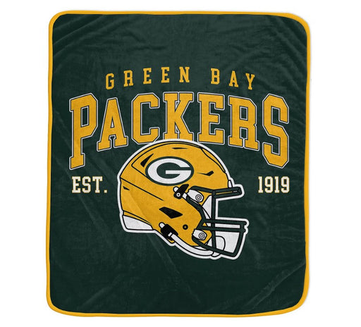 Green Bay Packers 50" x 60" Vintage Arch Block Blanket - for just $29.99! 