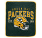 Green Bay Packers 50" x 60" Vintage Arch Block Blanket - for just $29.99! 