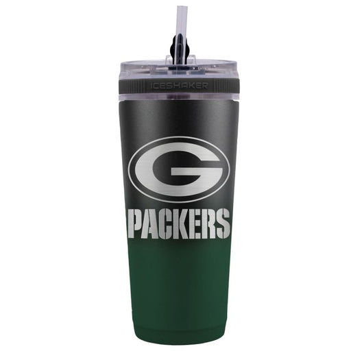 Green Bay Packers 26 oz Stainless Steel Ice Shaker Bottle - for just $39.99! 
