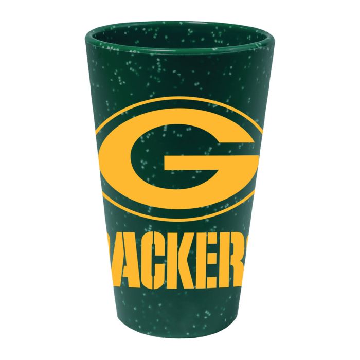 Green Bay Packers 16 oz Team Color Silicone Pint Glass - for just $19.99! 