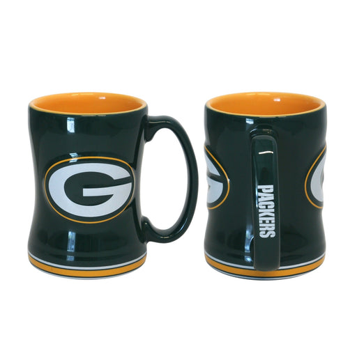 Green Bay Packers Logo Relief Coffee Mug - for just $19.99! 