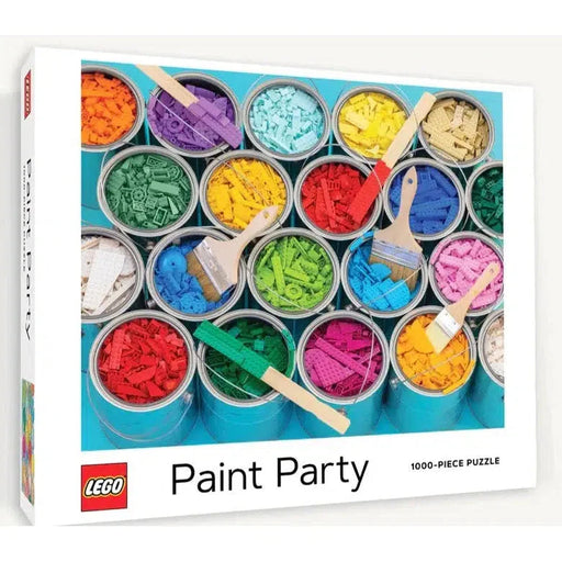 Paint Party LEGO 1000 Piece Jigsaw Puzzle Chronicle - for just $19.99! 