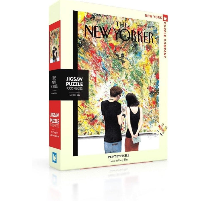 Paint by Pixels The New Yorker 1000 Piece Jigsaw Puzzle NYPC - for just $28.99! 