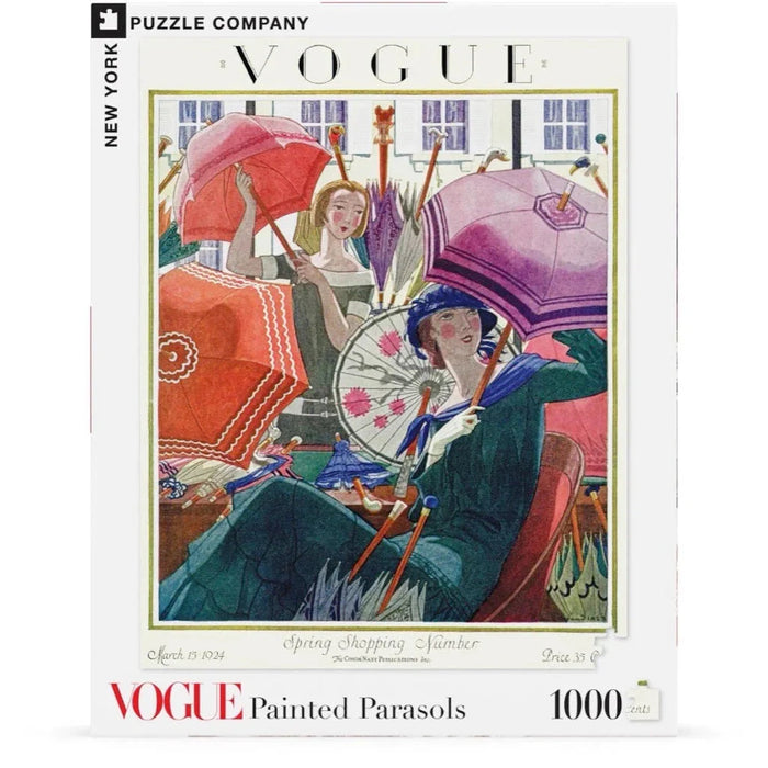 Painted Parasols 1000 Piece Jigsaw Puzzle NYPC - for just $24.99! 